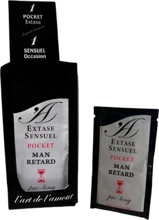 Retardant męski EXTASE SENSUAL - Pocket 10ml