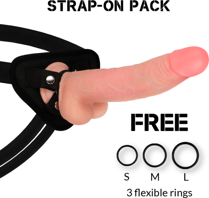 Dildo Rock Army Leopard 23 cm z podwójną gęstością