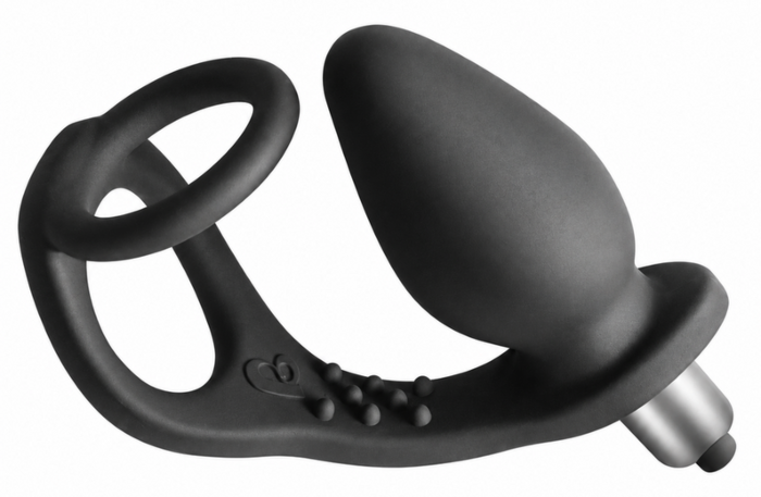 Wibrator prostaty ROCKS-OFF RO-ZEN Onyx Black 7 prędkości