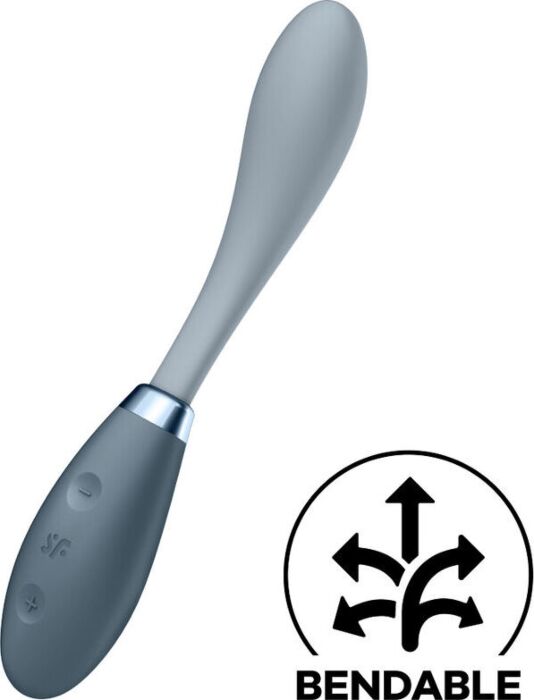 Satisfyer G spot Flex 3 Wielofunkcyjny Wibrator Szary