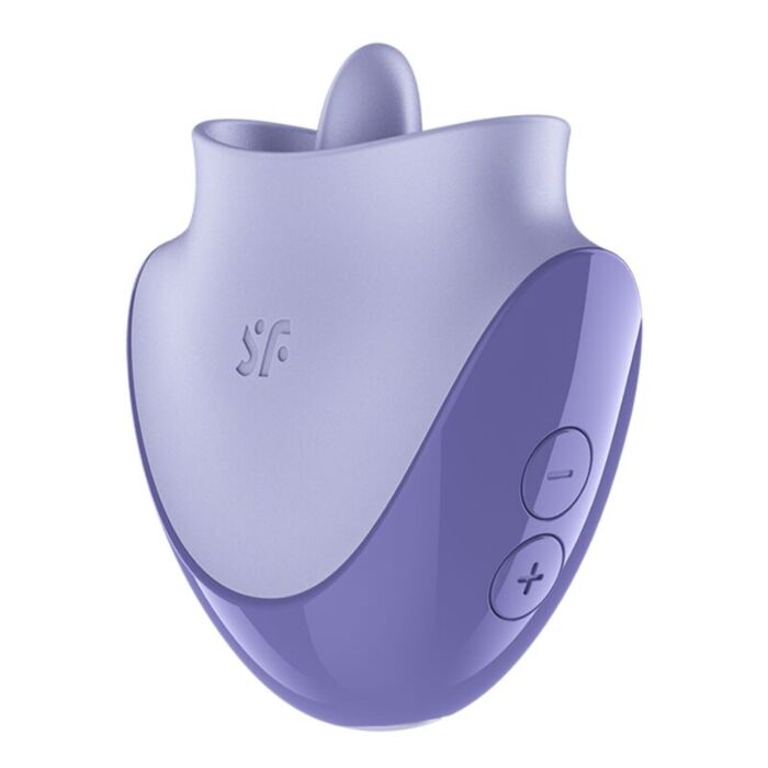 Stymulator clitoralny SATISFYER TONGUE DANCER z wibracjami Stymulator clitoralny SATISFYER TONGUE DANCER z wibracjami