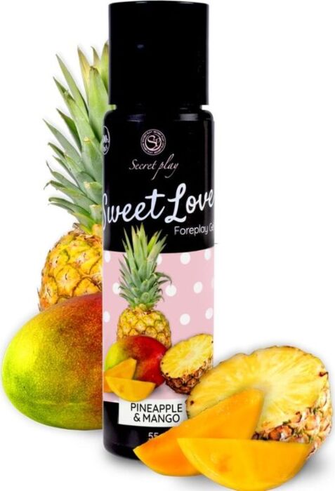 Sekretna gra - Żel Sweet Love Ananas i Mango 60 ml Sekretna gra - Żel Sweet Love Ananas i Mango 60 ml