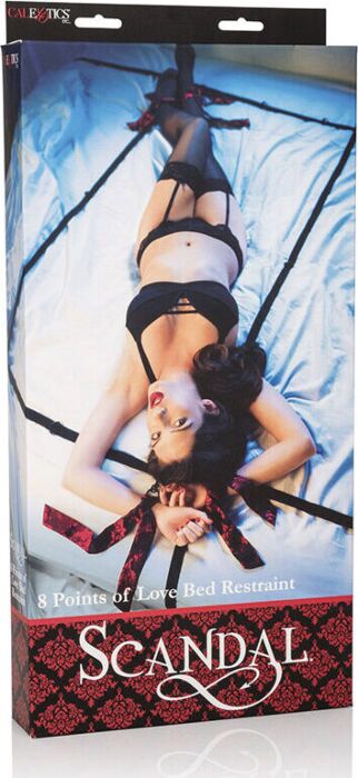 Zestaw bondage CALEXOTICS Scandal 8 punktów