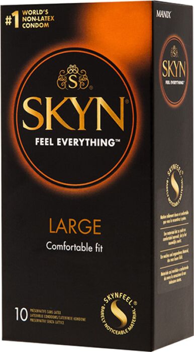 Prezerwatywy SKYN Large Extra 10 sztuk - Komfort