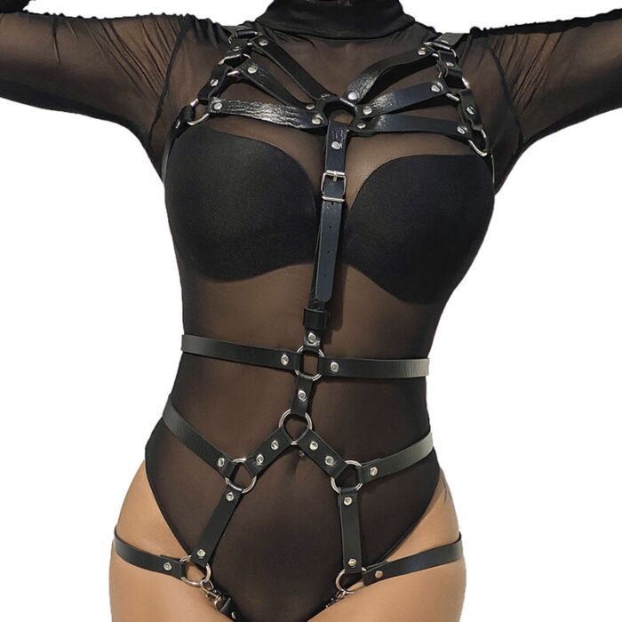Uprząż skórzana SUBBLIME Body Harness Adjustable Straps Uprząż skórzana SUBBLIME Body Harness Adjustable Straps