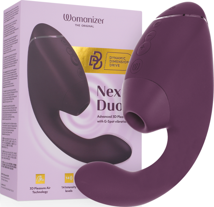 Wibrator Womanizer Duo Next z technologią 3D Wibrator Womanizer Duo Next z technologią 3D