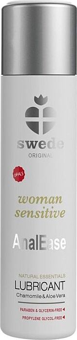 Środek do łagodzenia bólu podczas stosunku analnego Swede Woman Sensitive AnalEase na bazie wody 60ml Środek do łagodzenia bólu podczas stosunku analnego Swede Woman Sensitive AnalEase na bazie wody 60ml