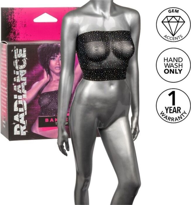 Top Bandeau CalExotics Radiance z pedrería Top Bandeau CalExotics Radiance z pedrería