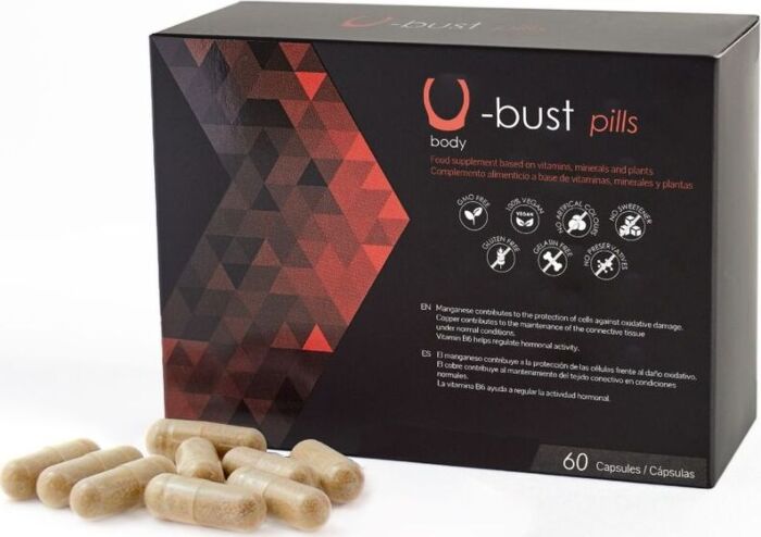 U-Breast Pills 500COSMETICS Naturalny wzrost biustu