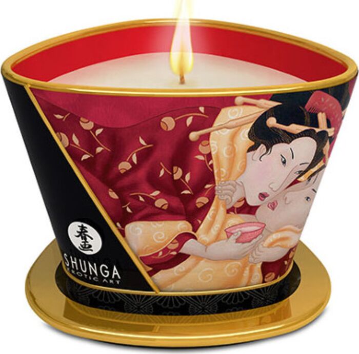 Świeca do masażu SHUNGA Mini Caress 170 ml