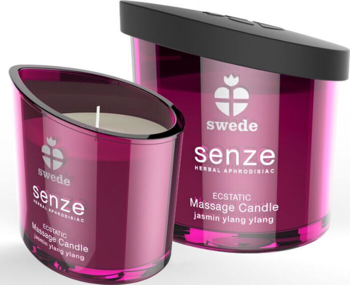 Świeca do masażu Kwiatowy Ekstaz