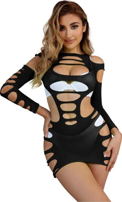 Body SUBBLIME 952266 Czarne Sexy Eleganckie