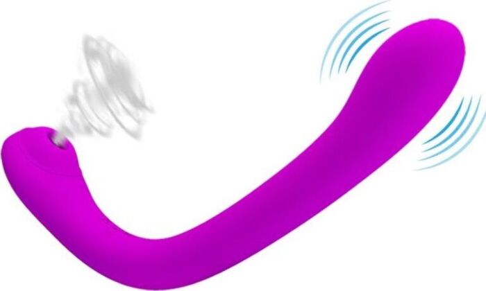 Wibrator Clit-Suck Lilac