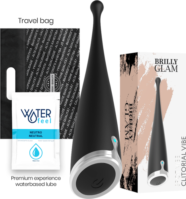 Wibrator Brilly Glam Spot Vibe z mocną stymulacją łechtaczki