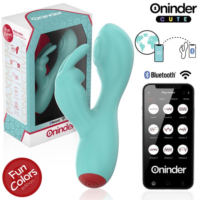 Wibrator Oninder Cute Love Bunny - Stymulacja G-Spot