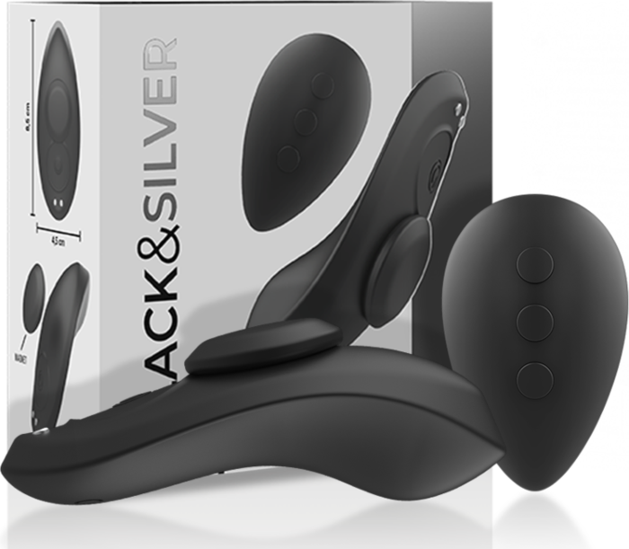 Wibrator do majtek BLACK&SILVER Preston z pilotem Wibrator do majtek BLACK&SILVER Preston z pilotem