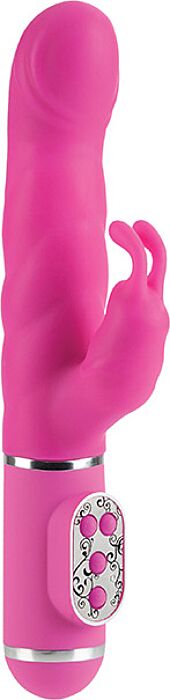 Wibrator Rabbit CalExotics Tantric Mantra z rotacją