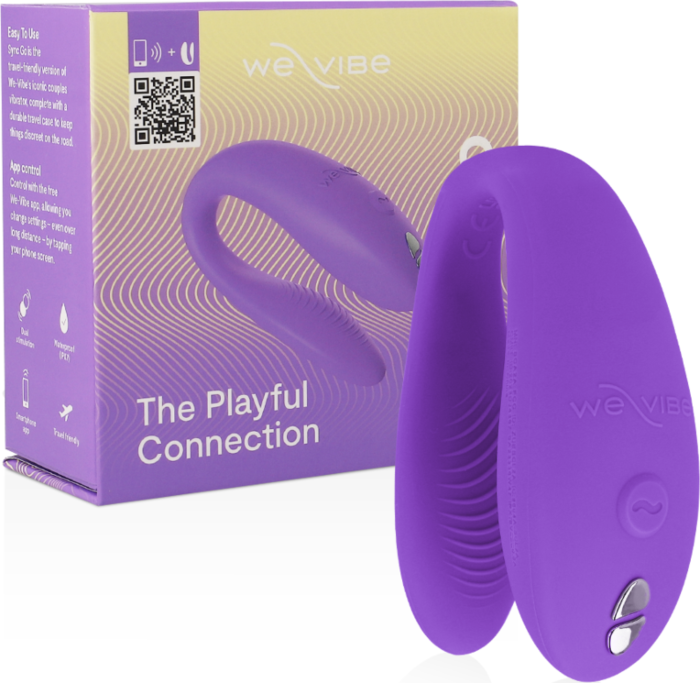 Wibrator We-Vibe Sync Go Dual Violeta - Ideal dla par