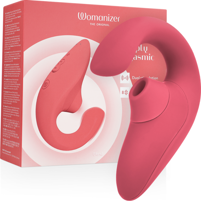 Wibrator Womanizer Blend - podwójna stymulacja