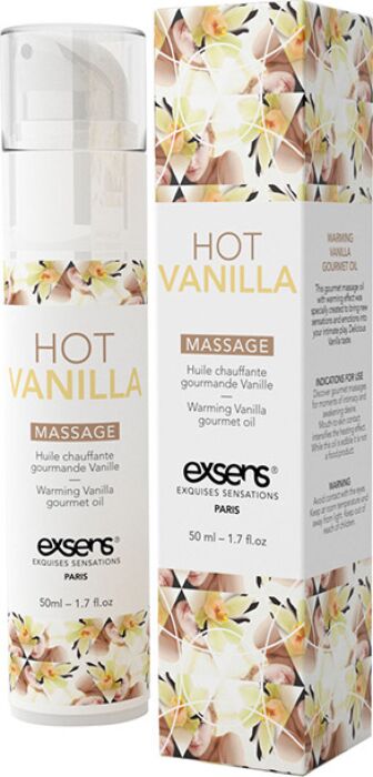 Warming Gourmet Massage Oil Hot Vainilla 50 ml