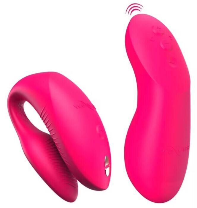 Wibrator dla par WE-VIBE CHORUS PRO klasy premium w elektrycznym różu