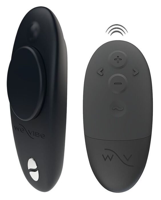 Wibrator WE-VIBE MOXIE+ czarny do łechtaczki