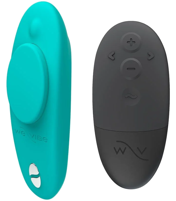 Wibrator WE-VIBE MOXIE+ z magnetycznym klipsem Aqua