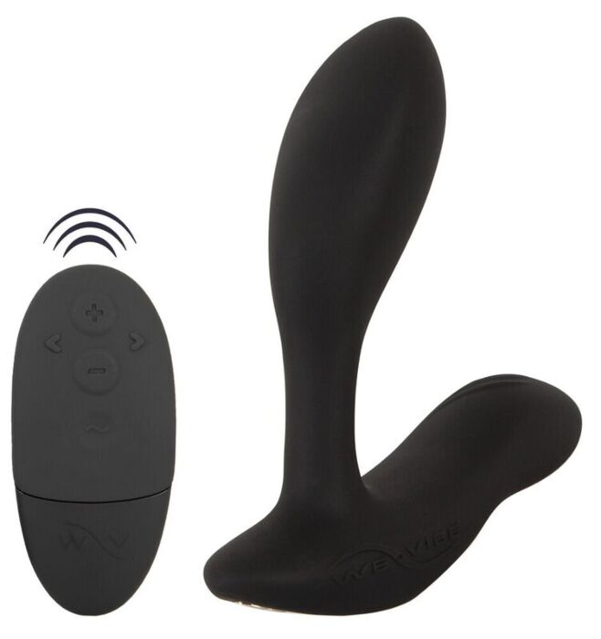 Czarny masażer prostaty WE-VIBE VECTOR+