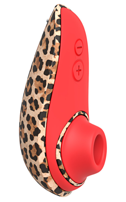 Stymulator ssący łechtaczki WOMANIZER LIBERTY 2, panterka, 8 poziomów