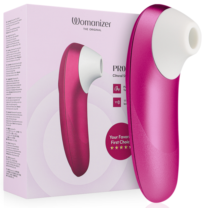 Stymulator clitoralny WOMANIZER PRO VIBRANT z technologią powietrza Stymulator clitoralny WOMANIZER PRO VIBRANT z technologią powietrza