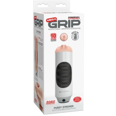 Masturbator Mega Grip Biały