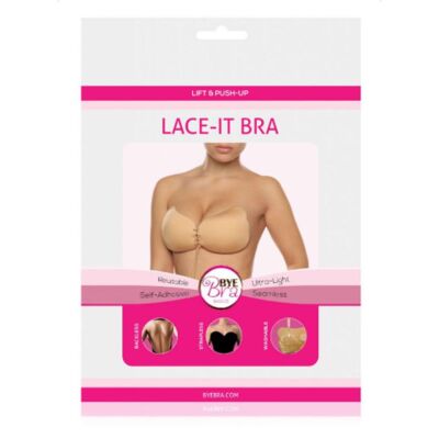 Byebra lace-it realzador push-up cup d negro