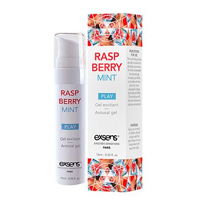 Żel stymulujący Exsens Raspberry Mint 15 ml