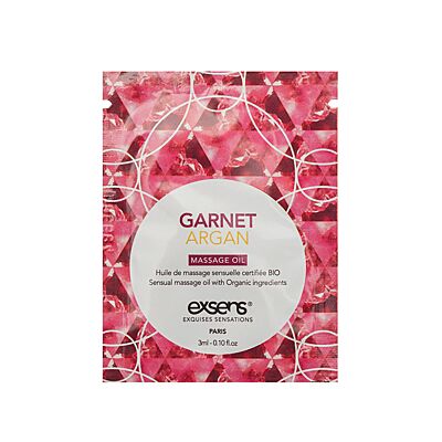 Garnet Argan Massage Oil 3ml.