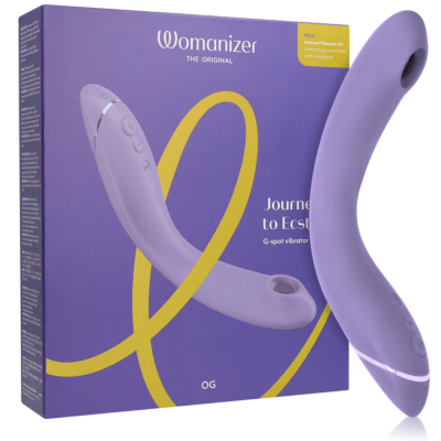 Wibrator punktu G WOMANIZER OG z Pleasure Air