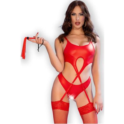 Set z Ligierek Chilirose CR 4625 Crotchless Czerwony