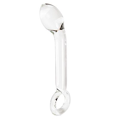 Dildo szklane S Pleasures Crystal LIBRA do punktu G