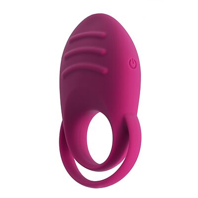 Pierścień wibracyjny S Pleasures Dual Cock Ring