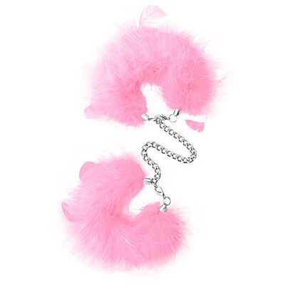 Kajdanki piórkowe S Pleasures Feather Cuffs