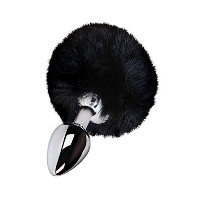 Korek analny S Pleasures Metal LUA z ogonkiem