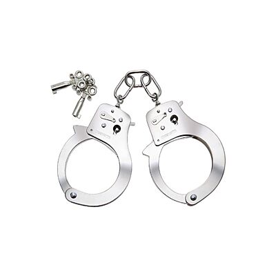 Kajdanki metalowe S Pleasures Metallic Cuffs