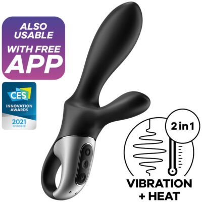 Wibracyjny analny stymulator ClimaxHeat Heat App