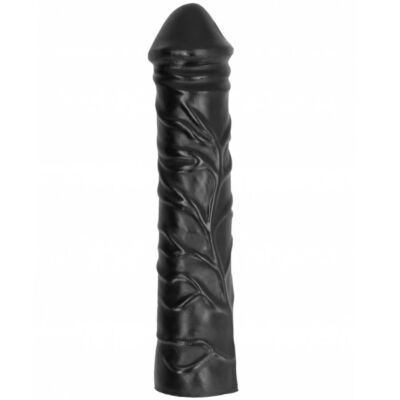 Dildo Fisting Czarny Miękki 32cm