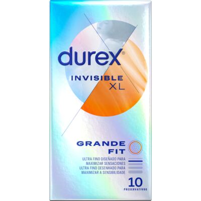 Niewidoczny XL Durex - Extra Bezpieczny