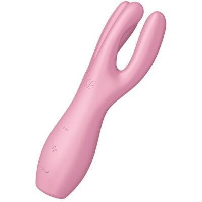 Satisfyer Trójkąt 3 Wibrator Różowy - 3 Mocne Silniki