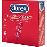 Prezerwatywy Durex Sensitive 3 sztuki - cienkie i wygodne