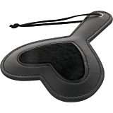 Paddle BDSM DARKNESS SENSATIONS welurowe z nowoczesnym designem