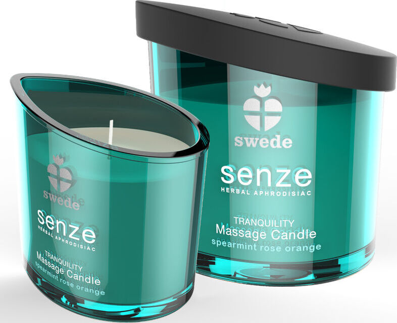 Świeca do masażu SWEDE SENZE TRANQUILITY - aromatyczna i relaksująca
