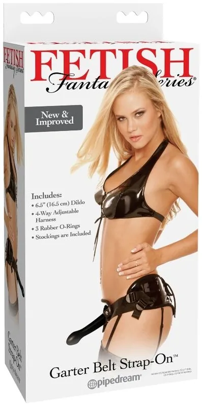 Pudełko Fetish Fantasy Garter Belt Strap-On